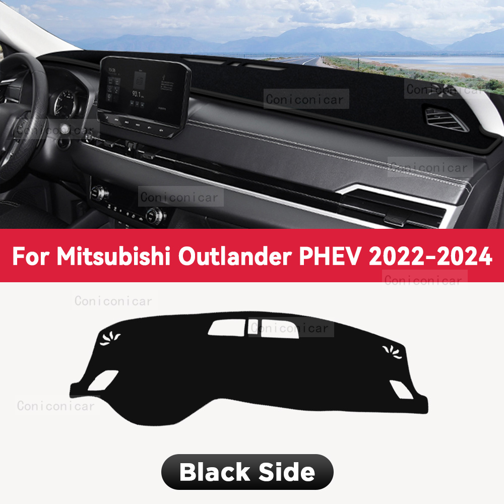 Коврик для крышки приборной панели, защитный коврик для Mitsubishi Outlander PHEV 2023 2024, автомобильные аксессуары, задняя панель 
Коврик для крышки приборной панели, защитный коврик для Mitsubishi Outlander PHEV 2023 2024, автомобильные аксессуары, задняя панель