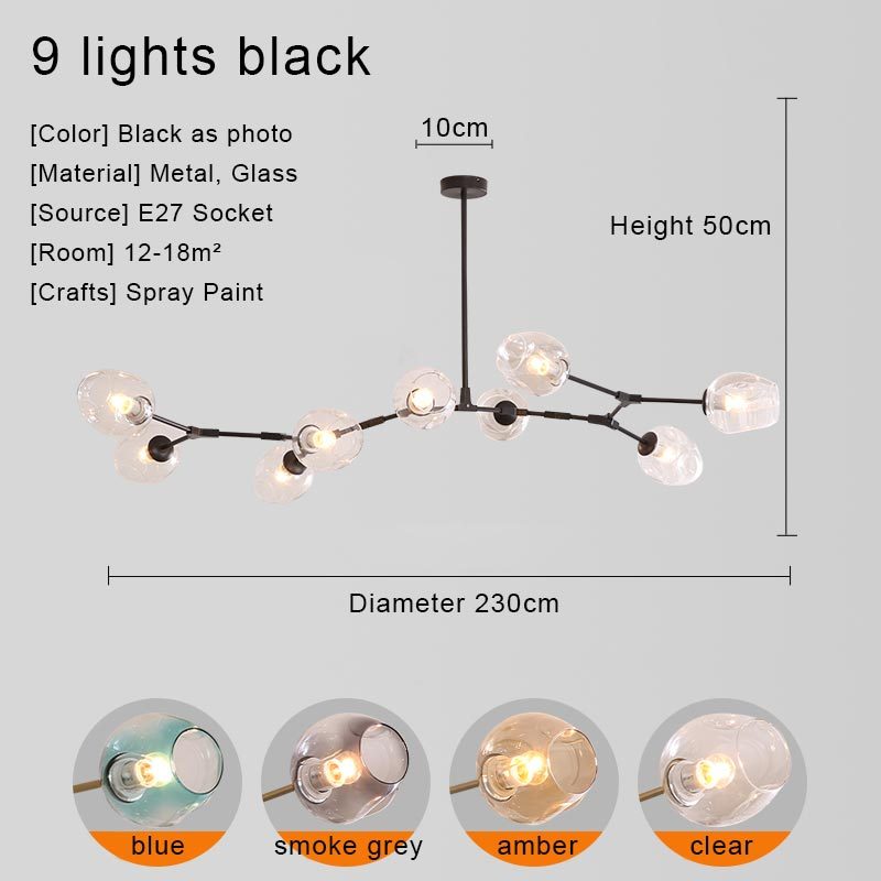 OWEN LYCA Потолочная люстра LED черная/золотая
OWEN LYCA Потолочная люстра LED черная/золотая