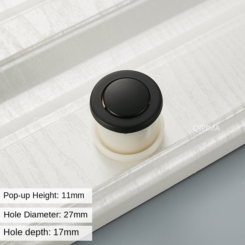 Невидимая ручка для шкафа, цинковый сплав + пластик
Невидимая ручка для шкафа, цинковый сплав + пластик