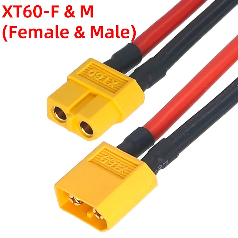 Разъем Amass XT60 «мама-папа» с силиконовым кабелем 10/20/30/50CM-1M 14AWG/12AWG для радиоуправляемого дрона DIY, автомобиля, лодки, RC LiPo батареи
Разъем Amass XT60 «мама-папа» с силиконовым кабелем 10/20/30/50CM-1M 14AWG/12AWG для радиоуправляемого дрона DIY, автомобиля, лодки, RC LiPo батареи