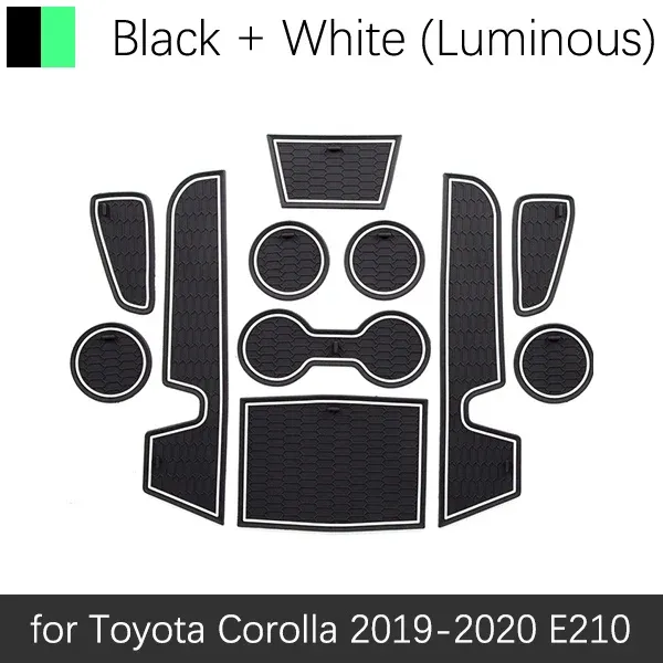 Противоскользящий резиновый коврик для автомобильной двери, подушка для чашки для Toyota Corolla E210 210 2019 2020 2021, Дорожный Коврик, лучшие автомобильные аксессуары для телефона
Противоскользящий резиновый коврик для автомобильной двери, подушка для чашки для Toyota Corolla E210 210 2019 2020 2021, Дорожный Коврик, лучшие автомобильные аксессуары для телефона