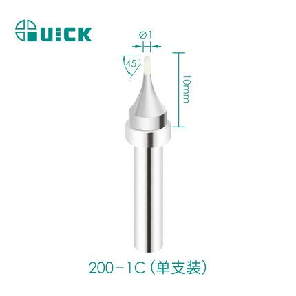 Жало паяльника для Quick TS2200, 203H, 503, 504, 203D, 376D, паяльная станция, сварочный инструмент для паяльной головки
Жало паяльника для Quick TS2200, 203H, 503, 504, 203D, 376D, паяльная станция, сварочный инструмент для паяльной головки