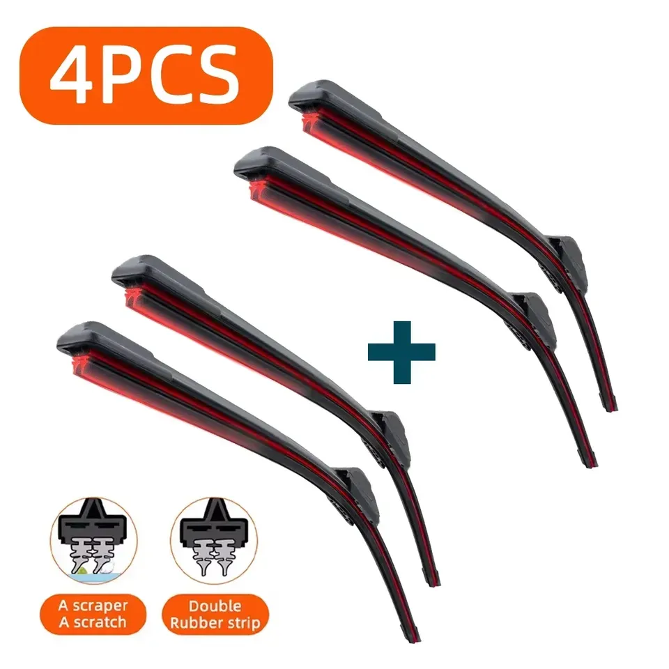 Двойные резиновые автомобильные дворники для Opel Insignia B MK1, щетки с передним лезвием, резак, автомобильные аксессуары, износные детали стеклоочистителя
Двойные резиновые автомобильные дворники для Opel Insignia B MK1, щетки с передним лезвием, резак, автомобильные аксессуары, износные детали стеклоочистителя