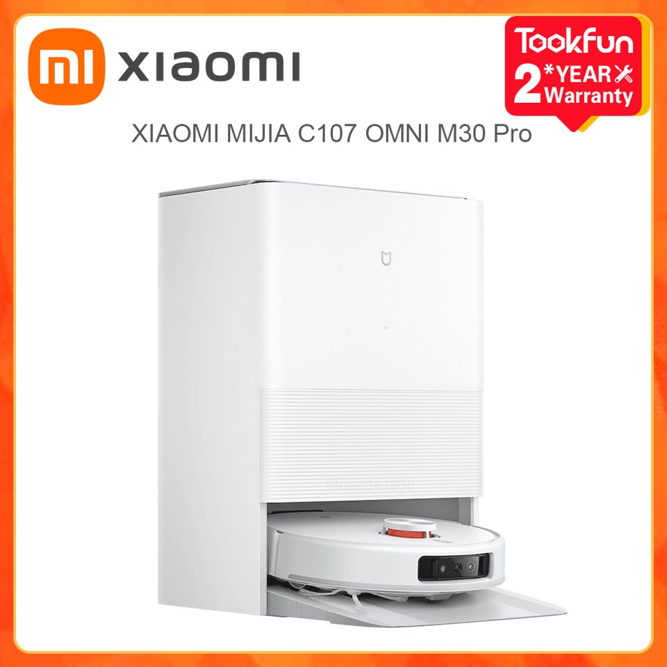Робот-пылесос Xiaomi Mijia Omni M30 Pro, беспроводной, влажная уборка, пылесборник
Робот-пылесос Xiaomi Mijia Omni M30 Pro, беспроводной, влажная уборка, пылесборник
