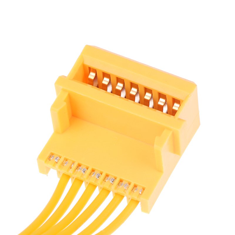 Разъем зарядного устройства для Makita BL1830 желтый
Разъем зарядного устройства для Makita BL1830 желтый