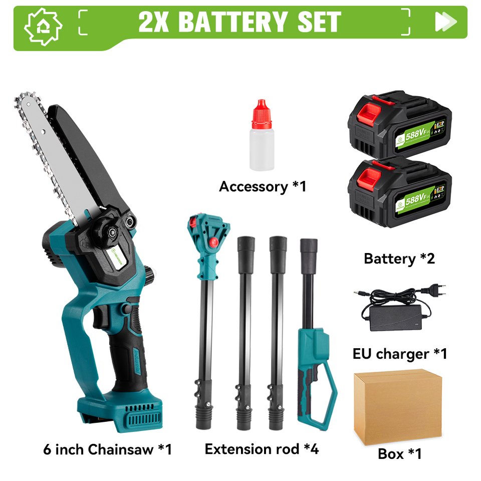 Makita 18 В бесщеточная телескопическая бензопила 205 см
Makita 18 В бесщеточная телескопическая бензопила 205 см