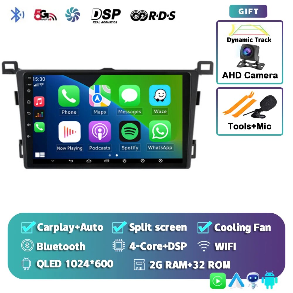Android 14 Carplay Auto для Toyota RAV4 Rav 4 2013 2014 2015 2016 2017 2018 2019 Автомобильный радиоприемник Мультимедийный видеоплеер GPS головное устройство
Android 14 Carplay Auto для Toyota RAV4 Rav 4 2013 2014 2015 2016 2017 2018 2019 Автомобильный радиоприемник Мультимедийный видеоплеер GPS головное устройство