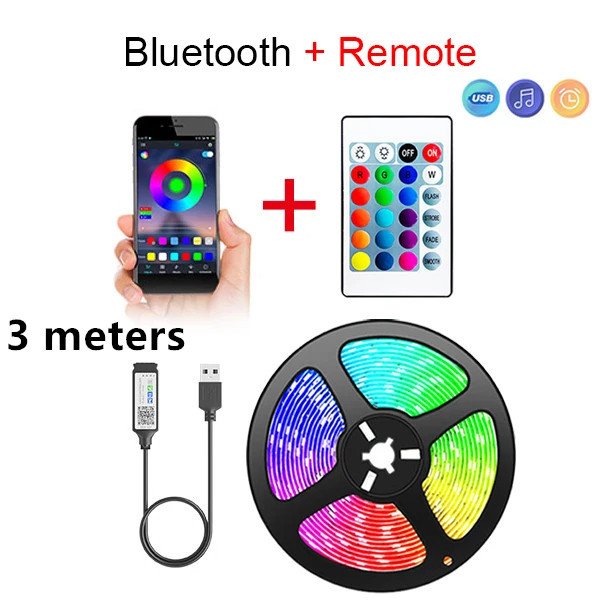 Bluetooth Smart SMD 5050 Светодиодные Ленты Гибкая Диодная Лампа Приложение С Дистанционным Управлением Домашний Декор ТВ И И...
Bluetooth Smart SMD 5050 Светодиодные Ленты Гибкая Диодная Лампа Приложение С Дистанционным Управлением Домашний Декор ТВ И И...