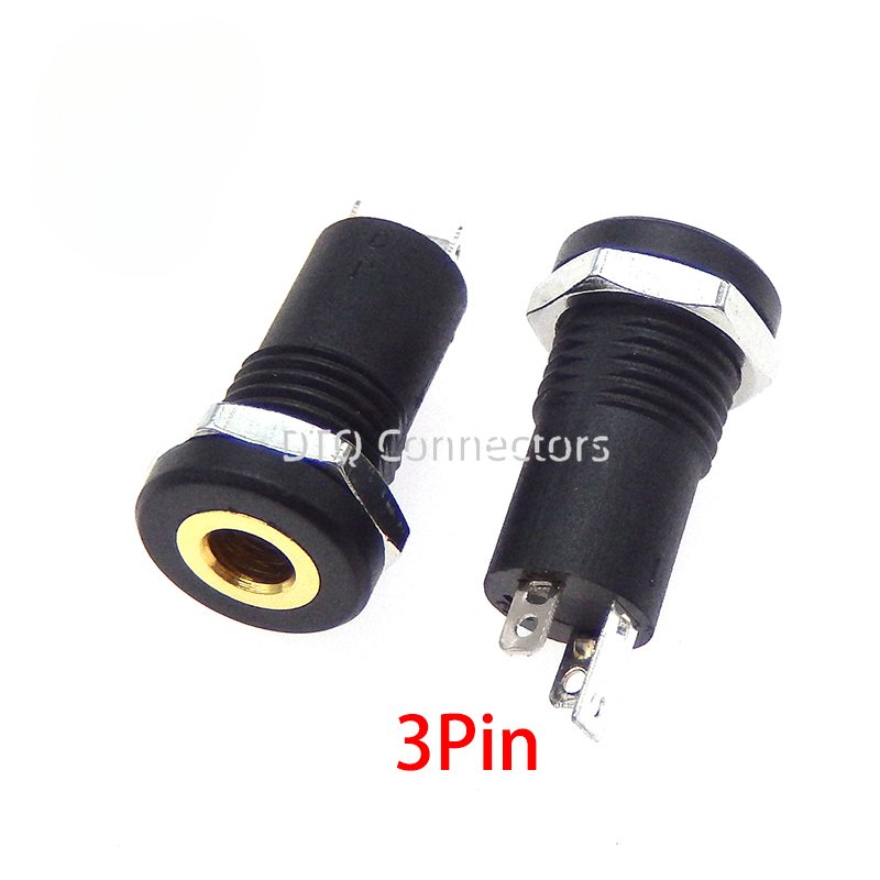 5 шт. PJ392A 3,5 мм аудиоразъем, 3 дюйма, черный стерео припой, Панельное крепление, золотые с гайками, Женская розетка для наушников
5 шт. PJ392A 3,5 мм аудиоразъем, 3 дюйма, черный стерео припой, Панельное крепление, золотые с гайками, Женская розетка для наушников