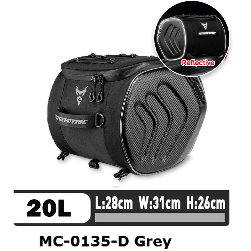 MOTOCENTRIC 20L передняя сумка для мотоцикла, скутера, водонепроницаемая светоотражающая сумка большой емкости на заднее сиденье мотоцикла, сумки для велосипедного шлема
MOTOCENTRIC 20L передняя сумка для мотоцикла, скутера, водонепроницаемая светоотражающая сумка большой емкости на заднее сиденье мотоцикла, сумки для велосипедного шлема