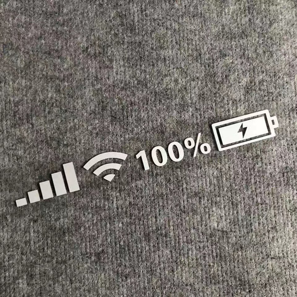 Виниловые Светоотражающие Наклейки Для Автомобиля Wi-Fi Уровень Заряда Аккумулятора Сигнальные Наклейки Авто Украшения Забавн...
Виниловые Светоотражающие Наклейки Для Автомобиля Wi-Fi Уровень Заряда Аккумулятора Сигнальные Наклейки Авто Украшения Забавн...