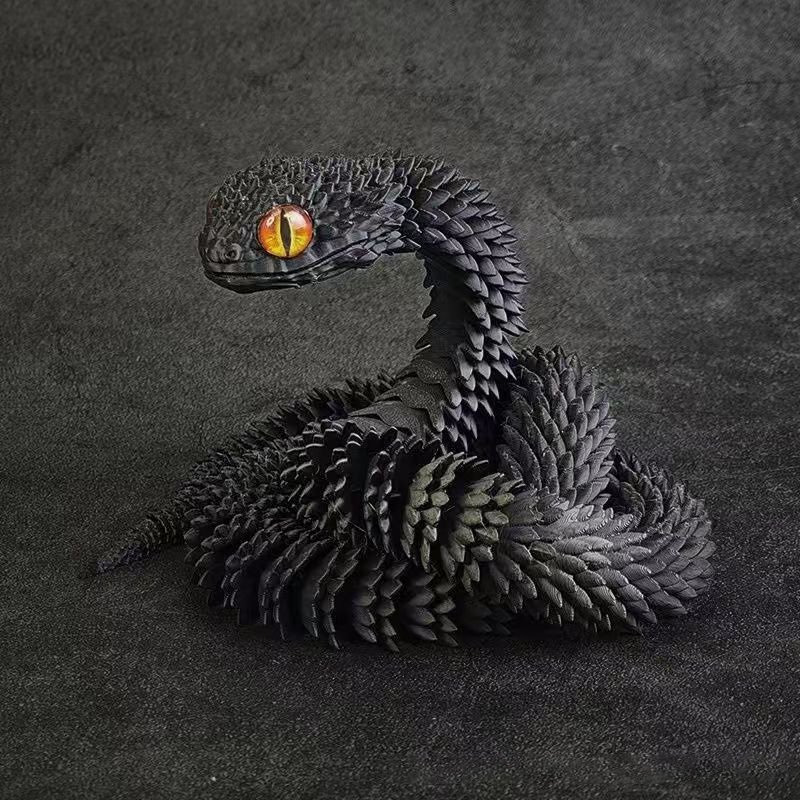 

3D пластиковая змея
