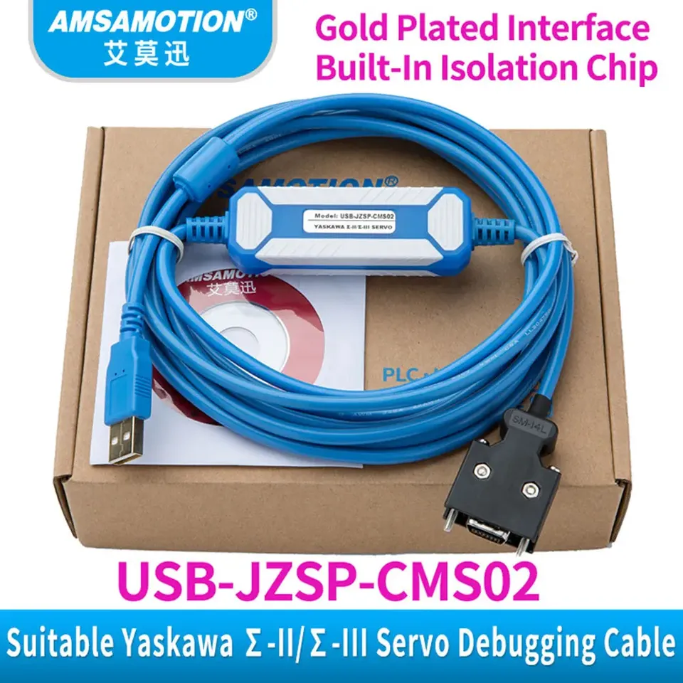 

Кабель программирования для сервоприводов Yaskawa Sigma-II/Sigma-III AMSAMOTION