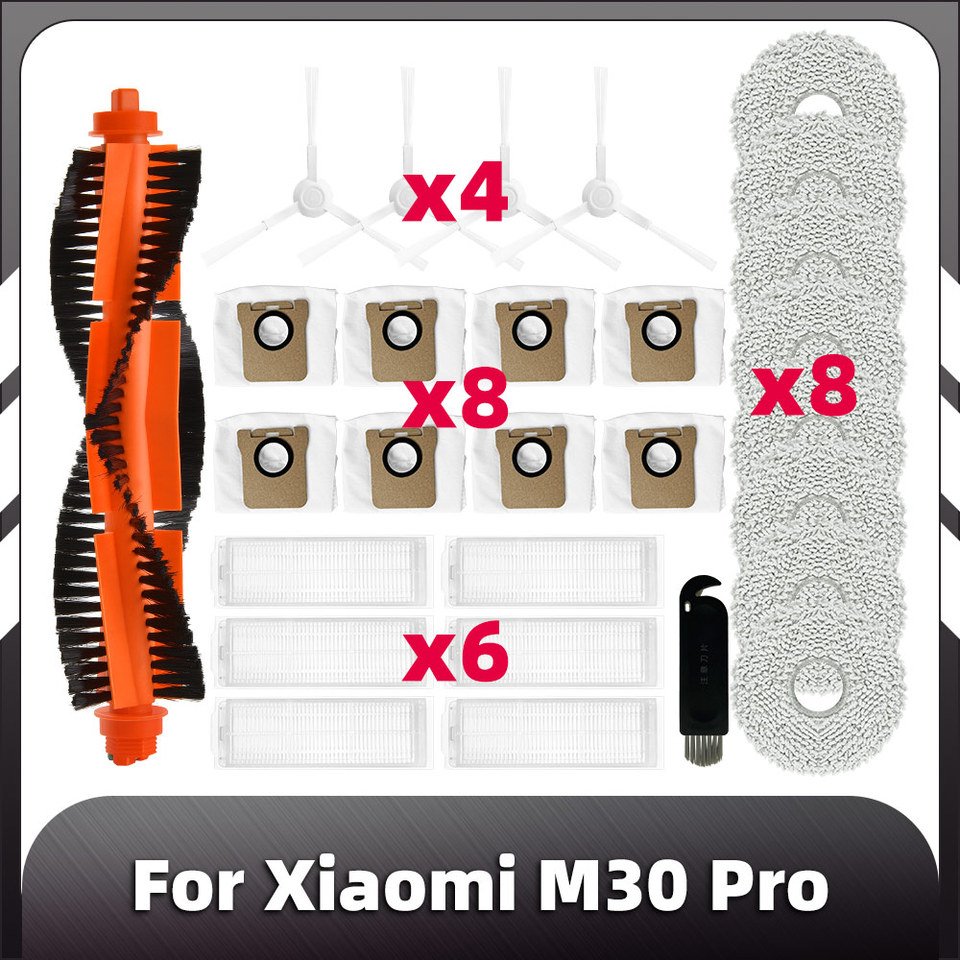 

Аксессуары для робота-пылесоса Xiaomi M30 Pro/C107