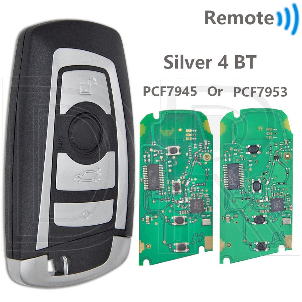 

Отличный чип CAS4+ FEM EWS 5 ID49 PCF7945/PCF7953 315/433/868 МГц Keyless Go Smart Car Remote Key для BMW X5 X6 1 3 5 7 Series GT