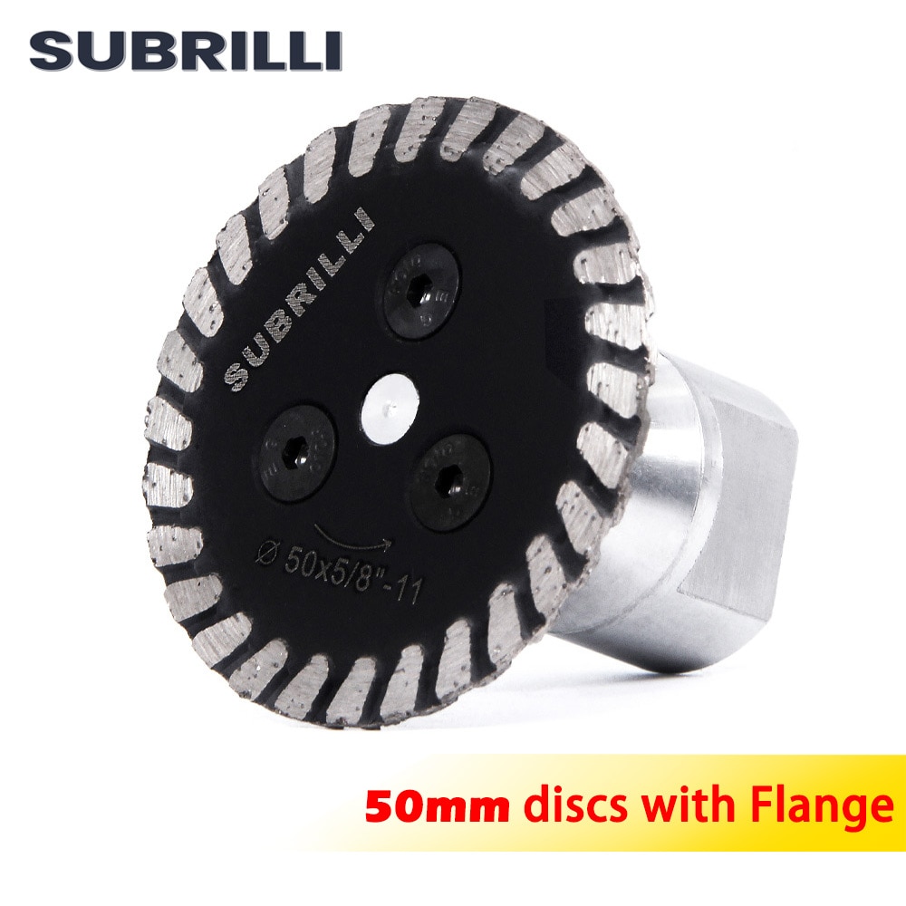 

SUBRILLI алмазный диск для резки камня 30/40/50 мм M14