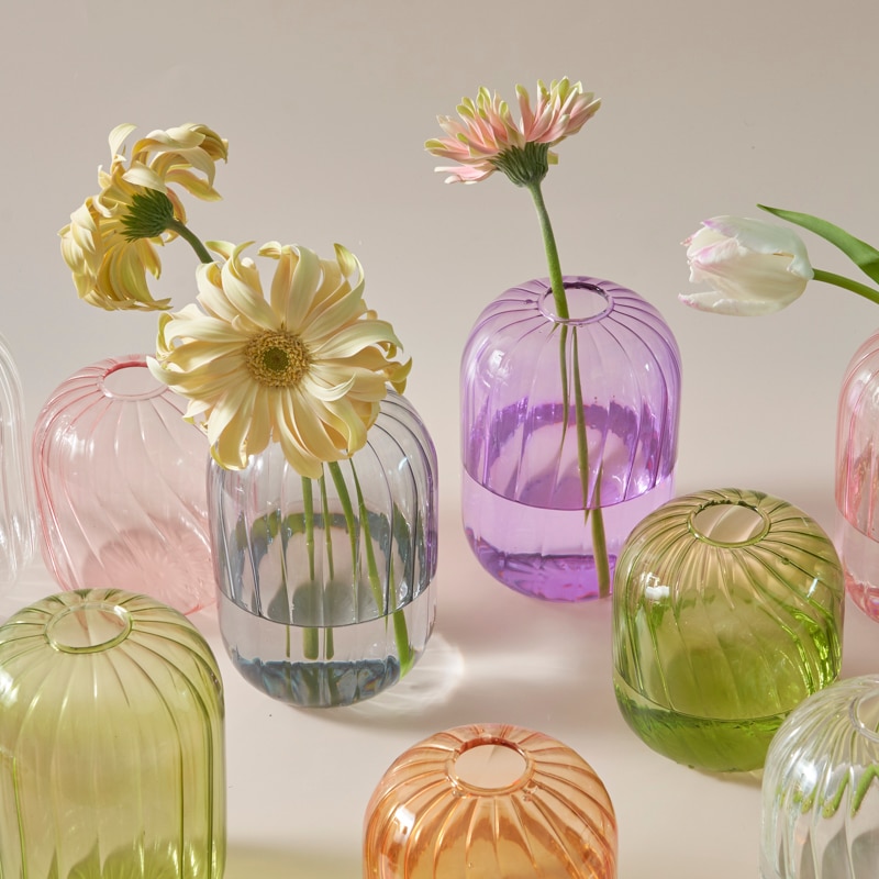 

Стеклянные вазы Floriddle Decor, набор из 3 штук
