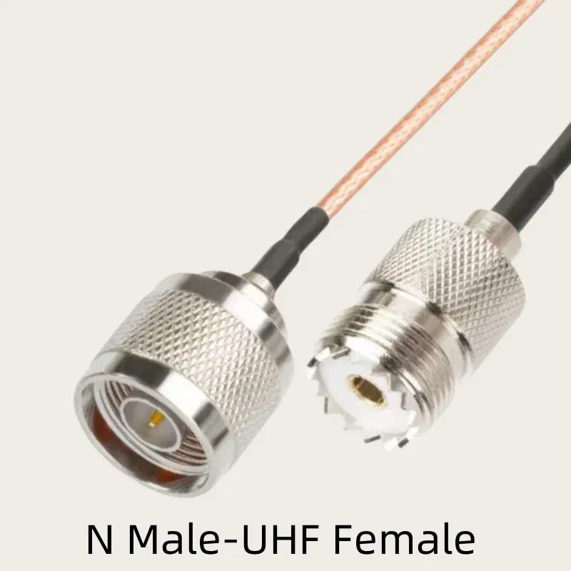

Кабель RG316 SO239 PL259 UHF к N, штекер и гнездо, 50 ом, джемпер с низким коэффициентом потери, магнитные кабели