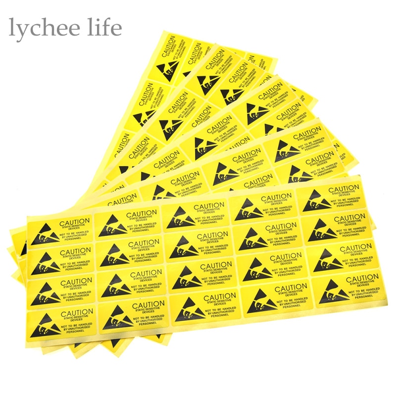 

Предупреждающие стикеры Lychee Life 100 шт.