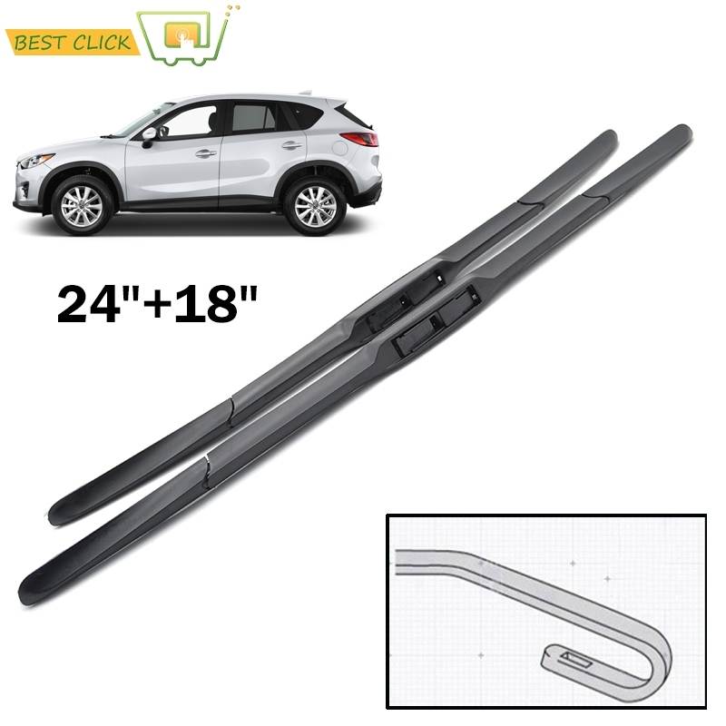 

Misima 24 "и 18" щетки стеклоочистителя для Mazda CX-5 CX5 2012 2013 2014 2015 2016 2017 передний передний стеклоочиститель