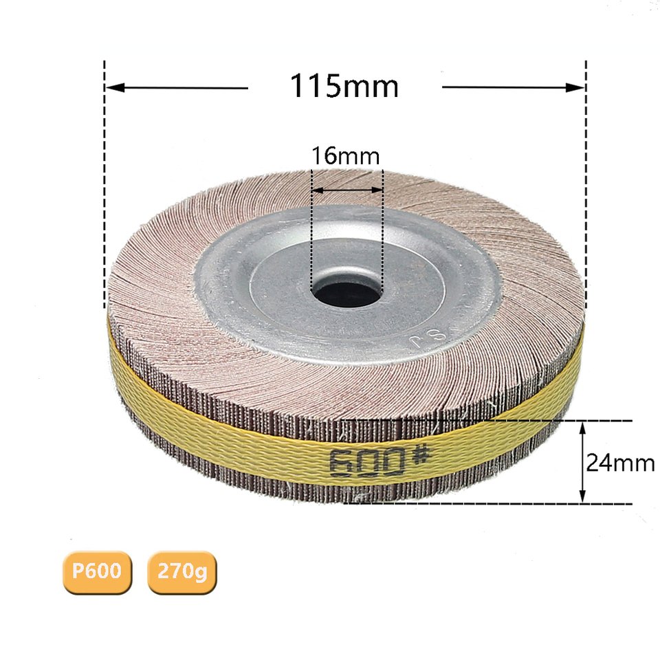 

RAMS BRALIN Полировочное колесо из ткани 4"/5"
