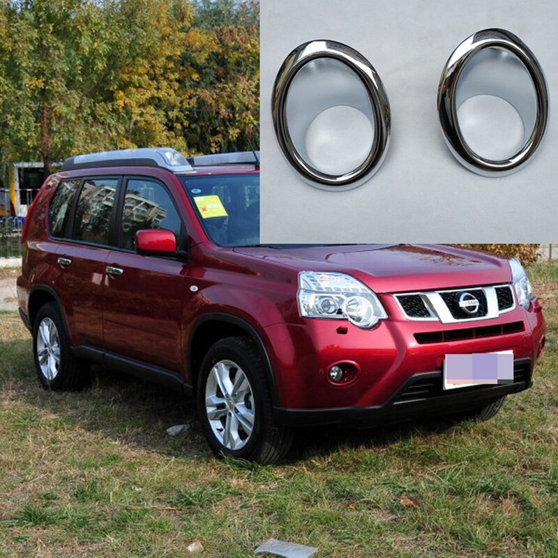 

Хромированная накладка на передсветильник противотуманную фару для Nissan X-trail, X Trail, XTRAIL T31, 2008, 2009, 2010, 2011, 2012, 2013, автомобильные аксессуары