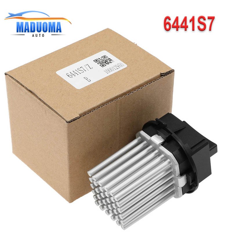 

Новый резистор двигателя вентилятора 6441.S7 LR 002685 A 2048707710 Резистор вентилятора резистор подходит для PEUGEOT 307 407 C3 C4 C5 C6 Citroen 6441S7