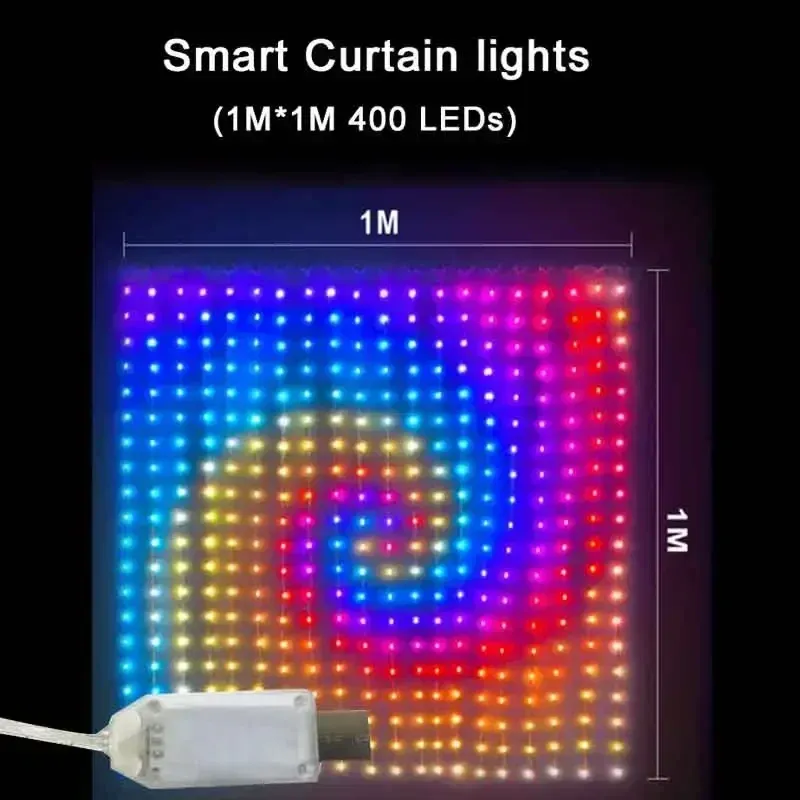 

Светодиодные гирлянды для штор Cortinas LED