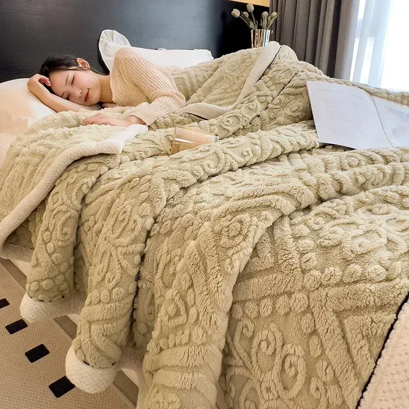 

Теплое резное бархатное одеяло 120x200, 150x200, 180x200, 200x230 см