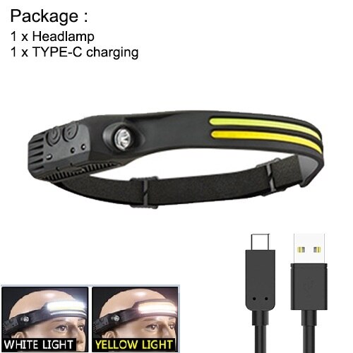 

Налобный фонарь Asafee W689 красный+белый+желтый 660LM