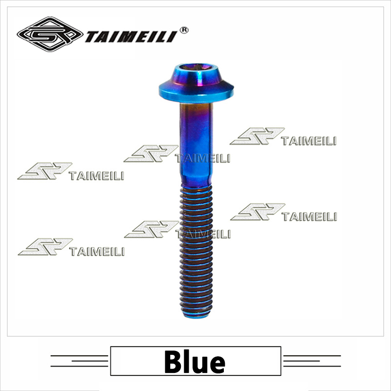 

TAIMEILI 1 шт. винт из титанового сплава с головкой летающей тарелки, винт Torx M6x10/15/20/25/30/40 мм
