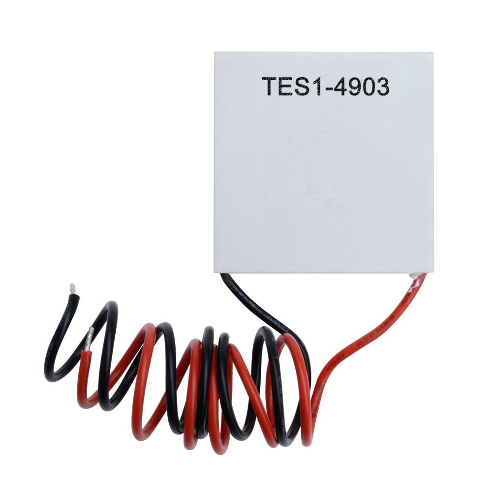 

TES1-7102 TES1-7103 TES1-4903 TEC1-12706 Термоэлектрический охладитель Пельтье 5/12 В Новый полупроводниковый холодильный охладитель Радиатор