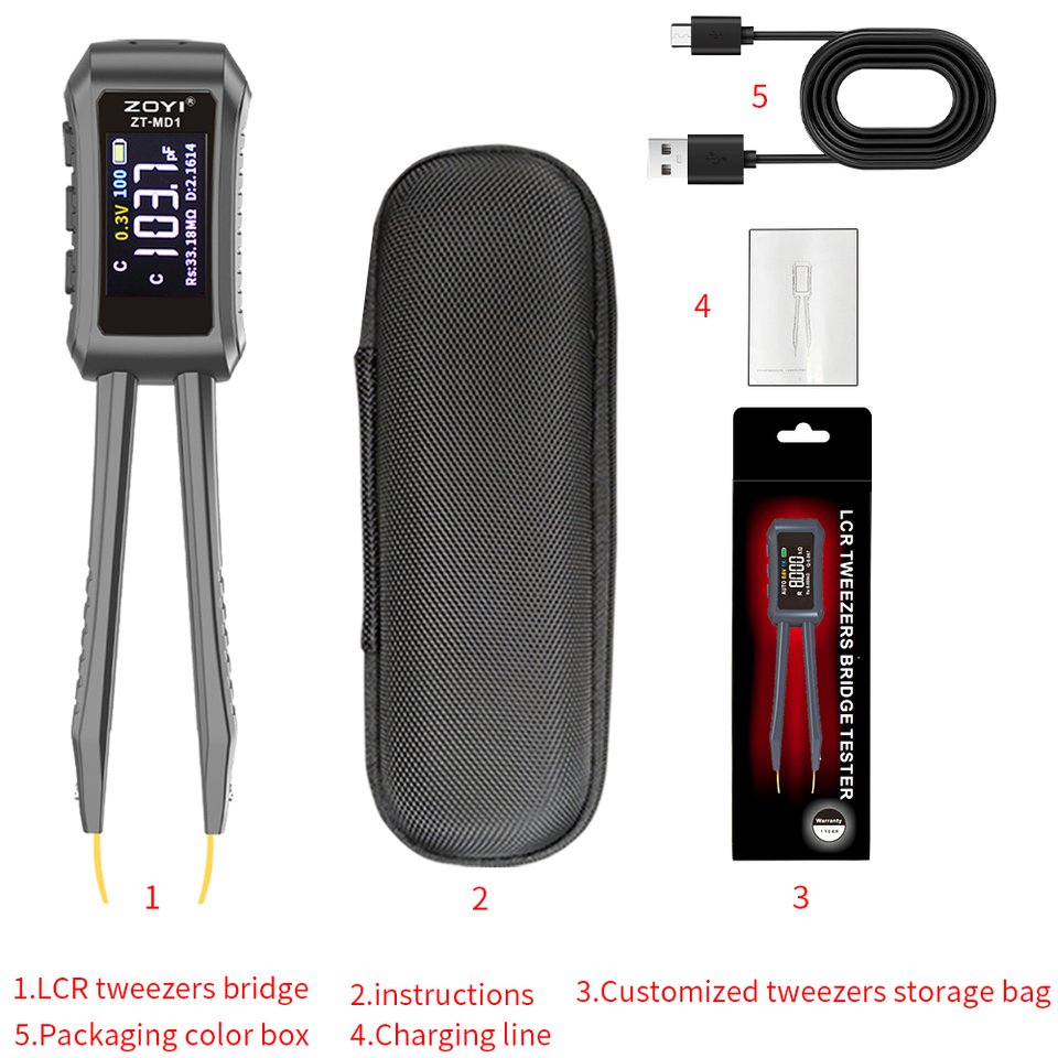 

ZT-MD1 Цифровой мостовой тестер ZLLJMETER