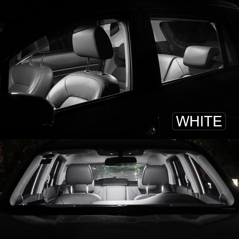 

TPKE для Nissan Juke 2011-2017 2018 2019 2020 2021 2022 2023 светодиодные лампы для внутреннего чтения, купольный светильник для багажника, комплект лампы для косметического зеркала