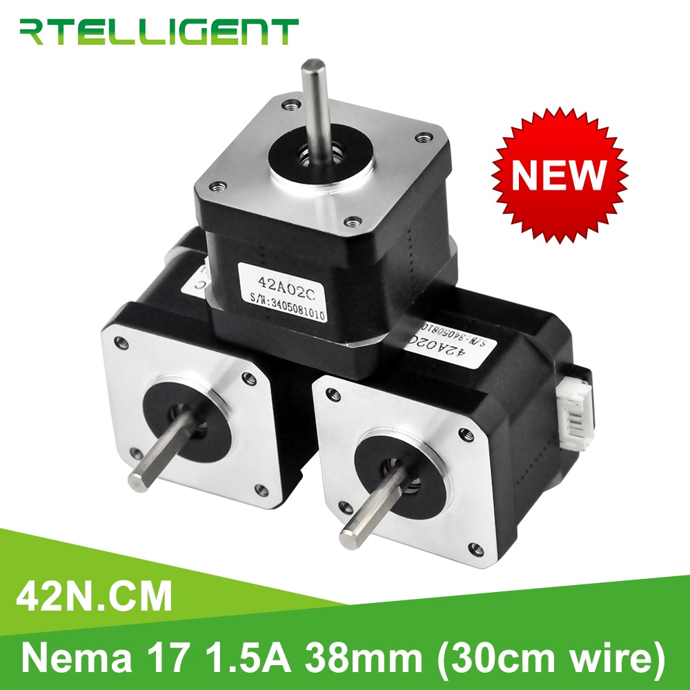 

Шаговый двигатель Rtelligent Nema 17 42BYGH