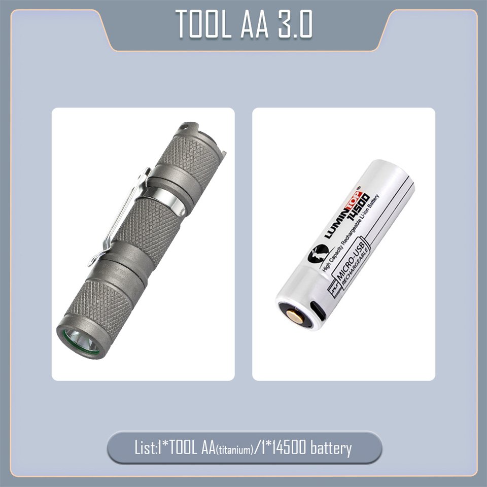 

LUMINTOP EDC титановый фонарик 900 люмен