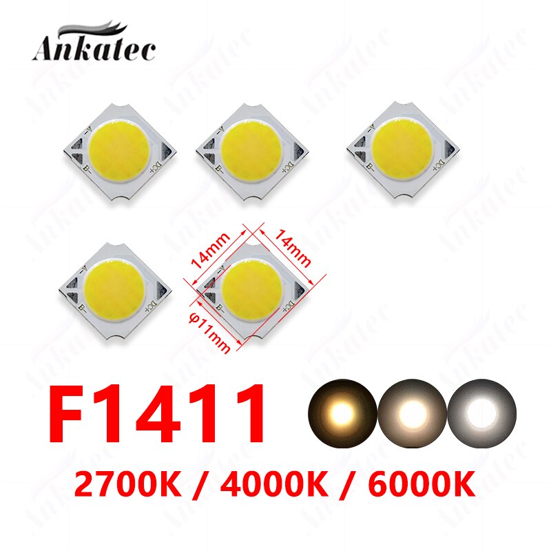 

5 шт., двуцветная светодиодная панель Ankatec CW2011-12V/24V