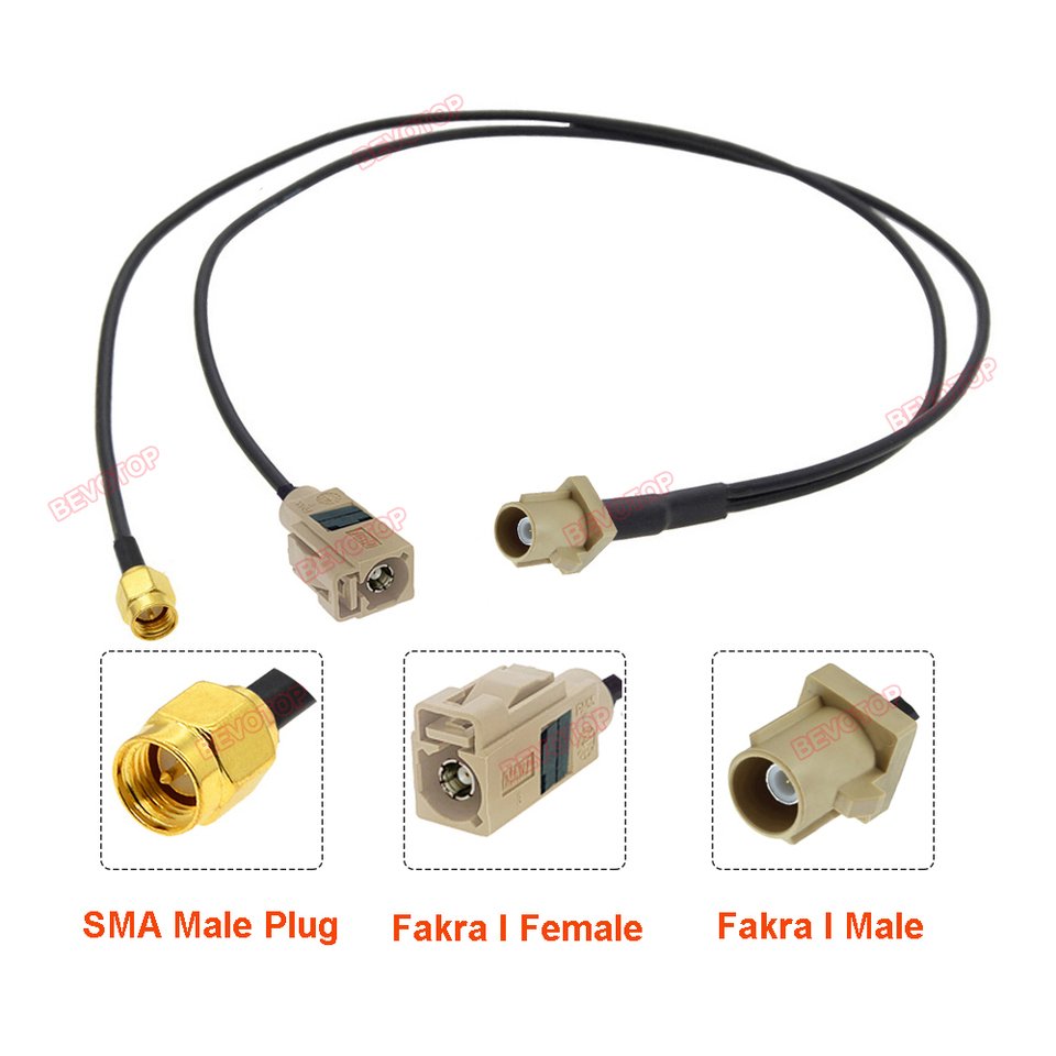 

BEVOTOP Адаптер Fakra-SMA 10см~10м