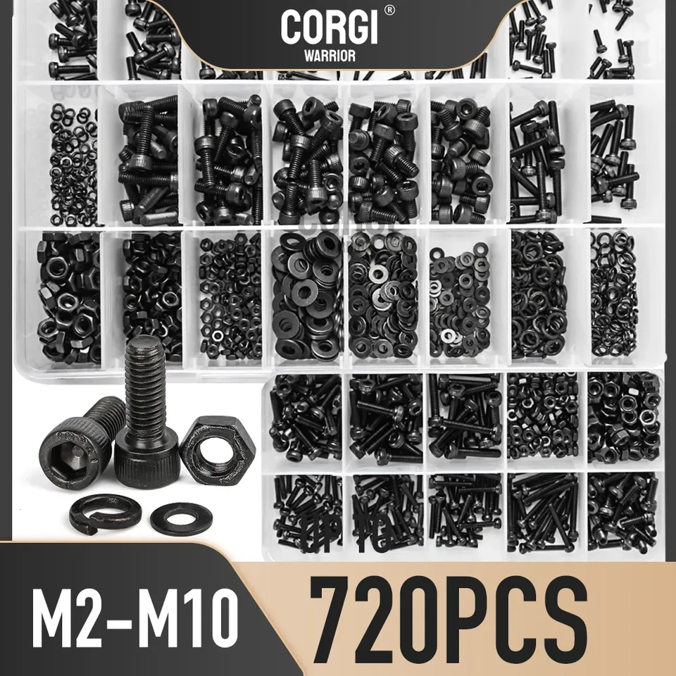 

Метрические винты Corgi Warrior DIN912 черный 12.9
