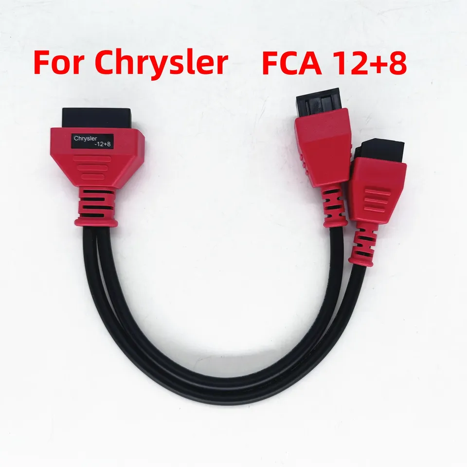 

Для Chrysler FCA 12 + 8 разъем адаптера Dagnostic кабель для Jeep, Dodge, Fiat Work on MaxiSys/IM608/Launch X431V