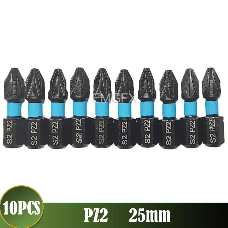

Новый PZ1/PZ2/PZ3 25 мм S2 набор магнитных ударных сверл из легированной стали 10 шт. PH1/PH2/PH3 для электрической отвертки