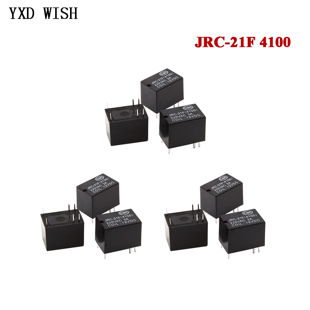 

Мини-реле питания JRC-21F 4100, 10 шт.