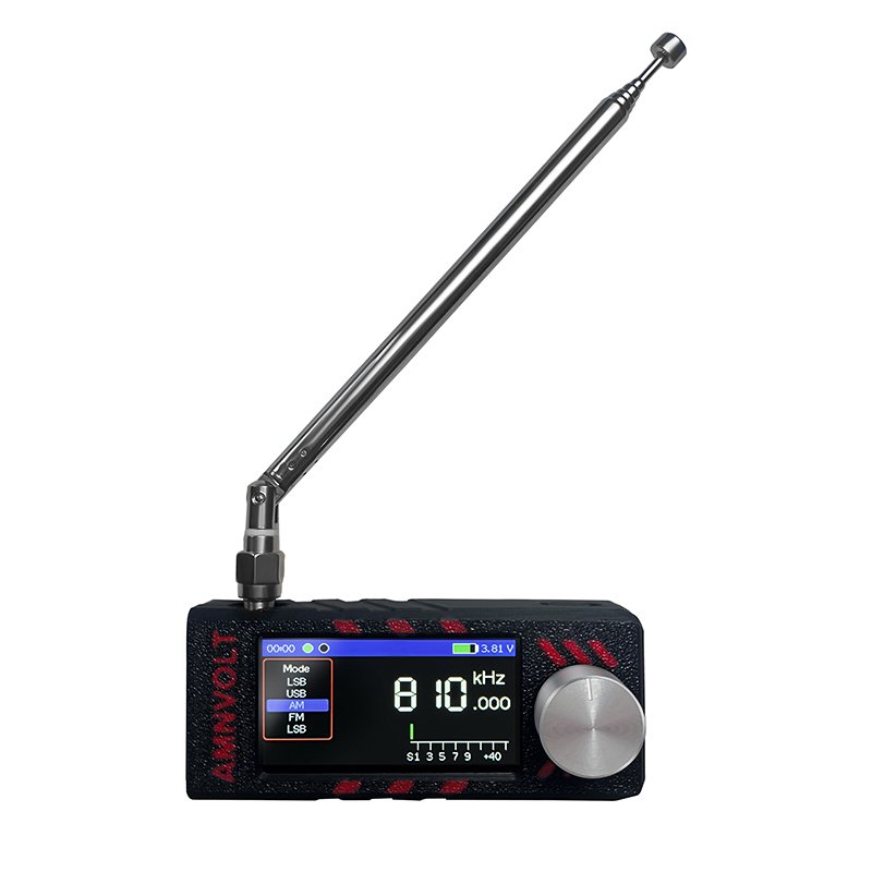 

AMNVOLT PRO MINI SI4732 DSP Радио, вседиапазонный FM/AM/SSB приемник, карманное радио с LSB/USB и усилителем для наушников