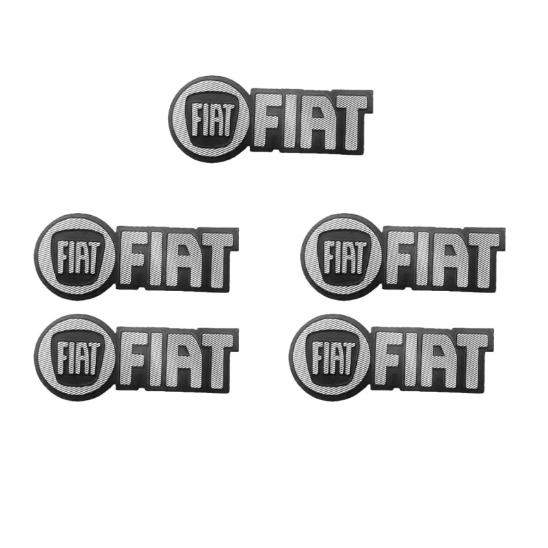 

Алюминиевая 3D эмблема Fiat, декоративная наклейка для салона автомобиля, видеоинтерьер для Fiat 500 Grande Punto Tipo Panda Ducato Stilo Fiorino Dobl