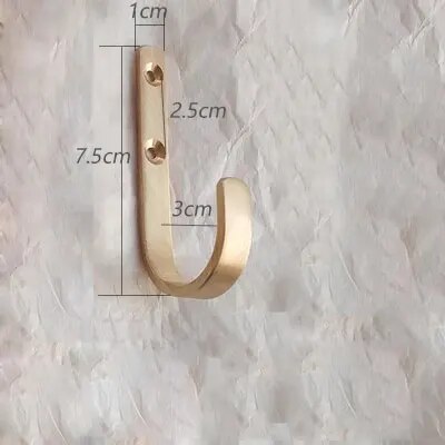 

Золотые вешалки из латуни MFYS
