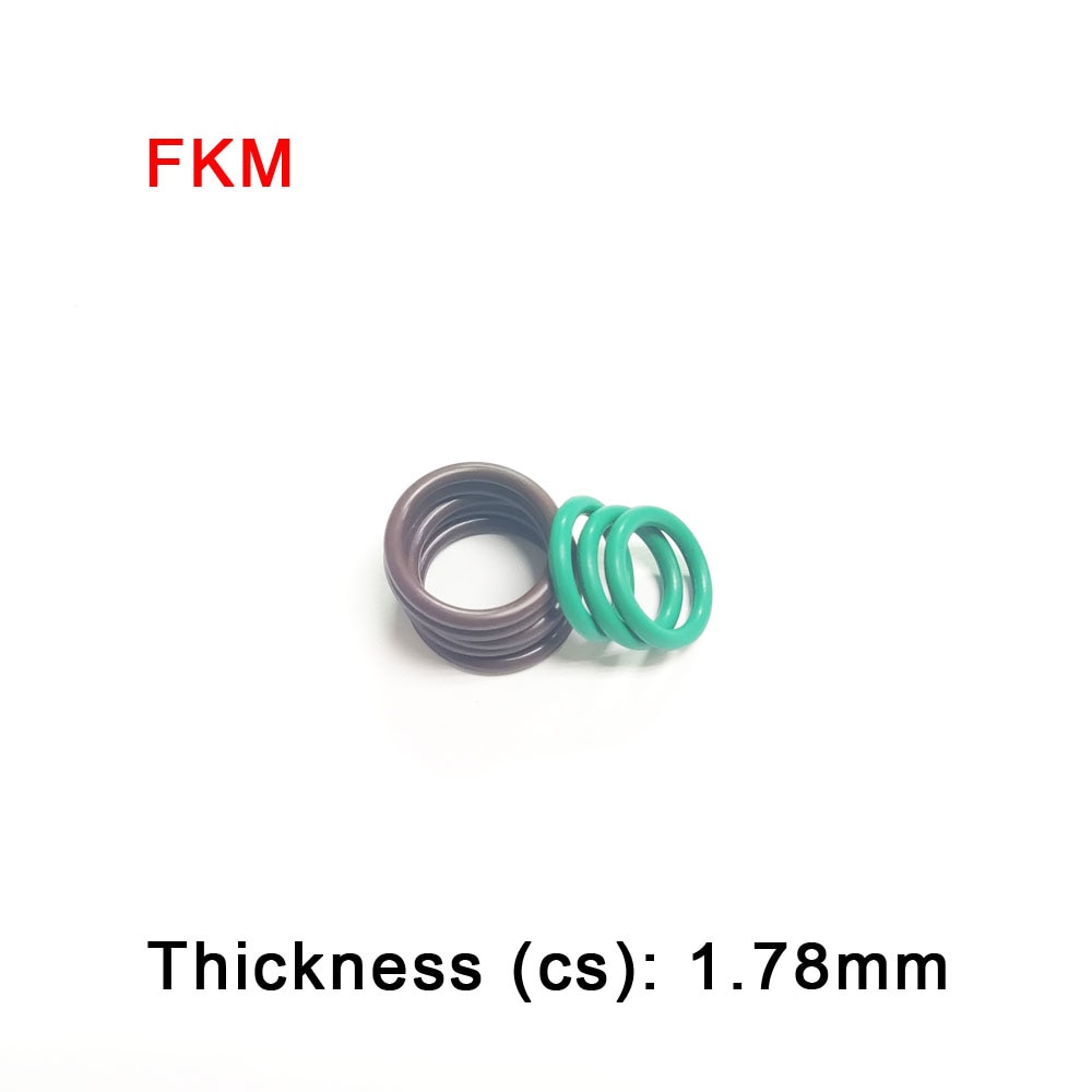 

Резиновые уплотнительные кольца FKM cs1.78mm