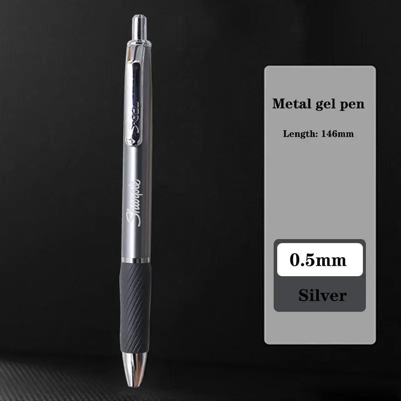 

Sharpie Металлическая гелевая ручка 0,5 мм чёрная