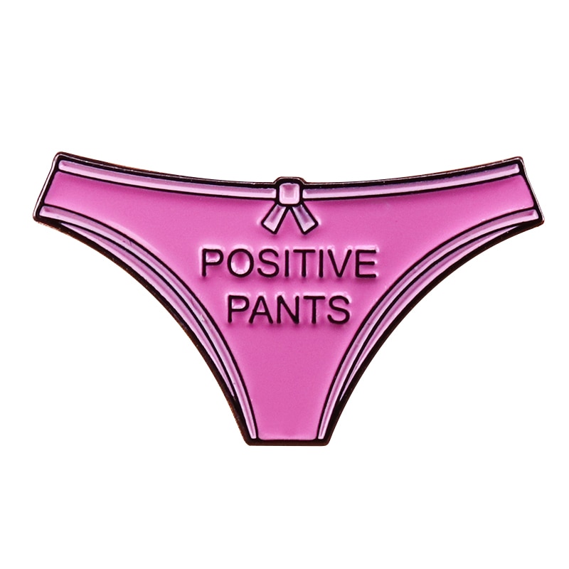 

Медные булавки для лацканов "Positive Pants"