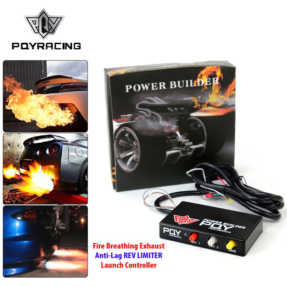 

Power Builder Type B Ограничитель Rev Гоночный комплект для метания пламени выхлопных газов Ограничитель зажигания Rev Контроль запуска Контроллер пожара PQY-QTS01