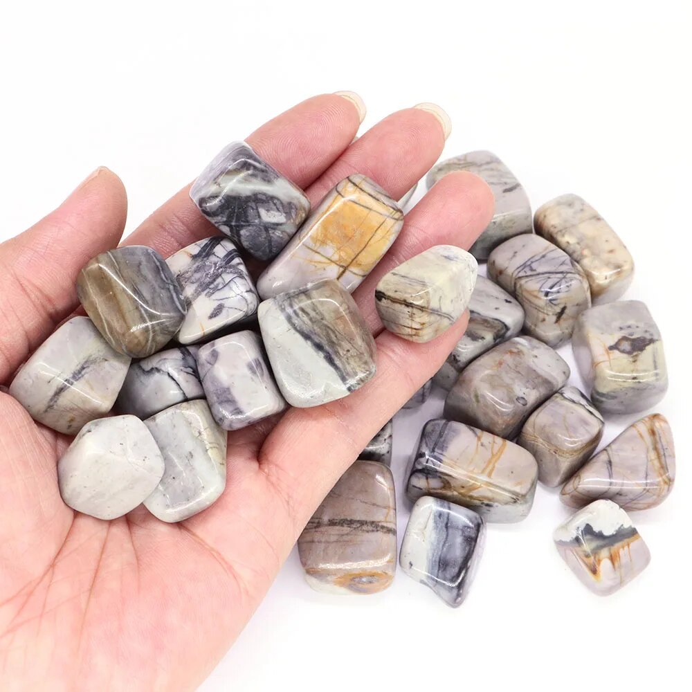 

Пикассо яшма, tumbled stone